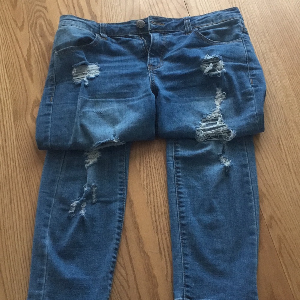 mid rise woman’s jeans